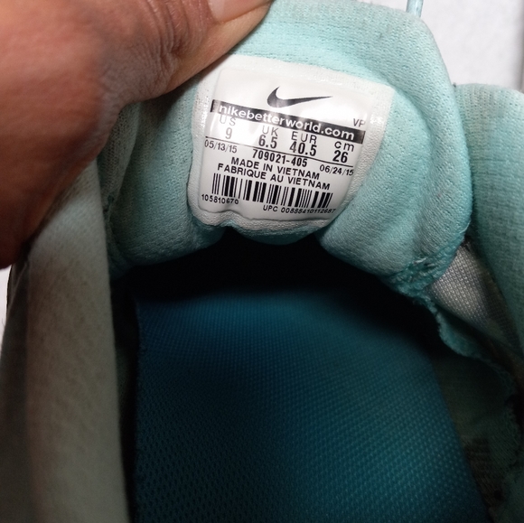 Nike Flex 2015 Run Blue-Size 9 - Picture 7 of 10